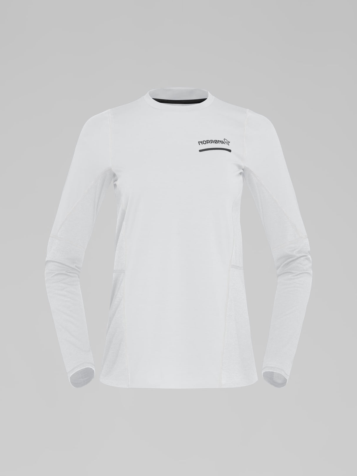 Norrøna Senja Equaliser Lightweight Long Sleeve (Women's) - Snow White
