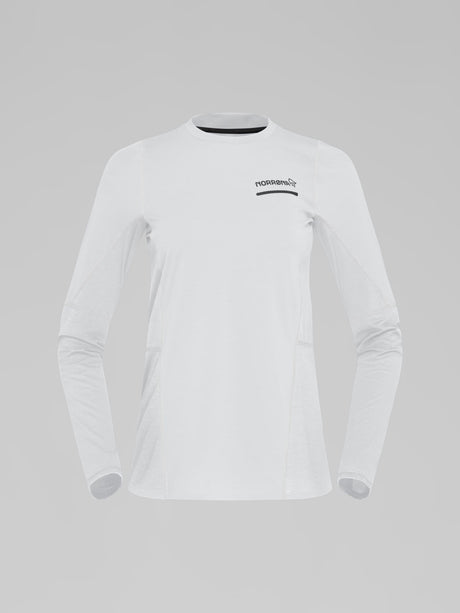 Norrøna Senja Equaliser Lightweight Long Sleeve (Women's) - Snow White
