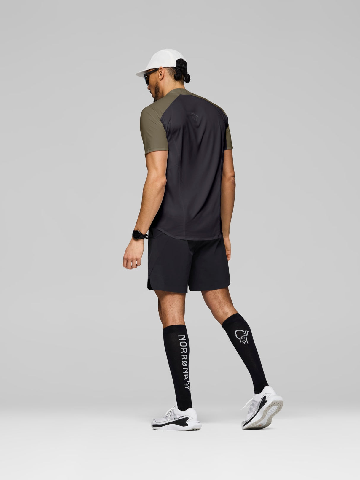 Norrøna Senja Equaliser Lightweight T-Shirt (Men's) - Tee Shirt - Shirt - Olive Night - Olive Green
