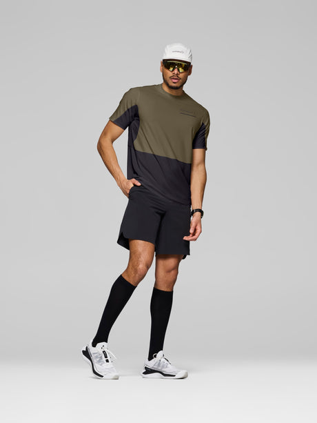 Norrøna Senja Equaliser Lightweight T-Shirt (Men's) - Tee Shirt - Shirt - Olive Night - Olive Green