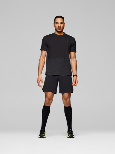 Norrøna Senja Equaliser Lightweight T-Shirt (Men's) - Tee Shirt - Shirt - Caviar - Black