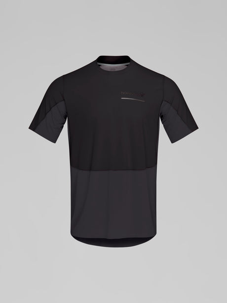Norrøna Senja Equaliser Lightweight T-Shirt (Men's) - Tee Shirt - Shirt - Caviar - Black
