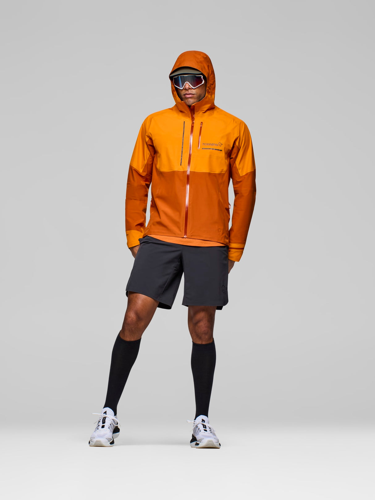 Norrøna Senja GORE-TEX Jacket (Men's) - Exuberance - Orange