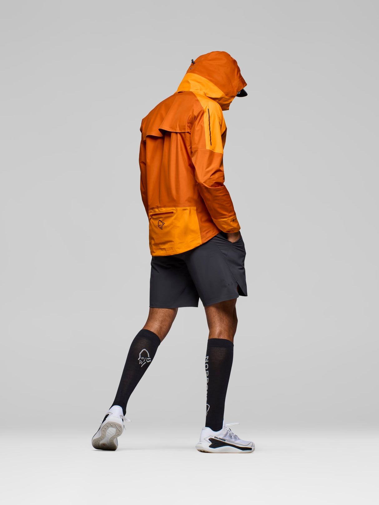 Norrøna Senja GORE-TEX Jacket (Men's) - Exuberance - Orange