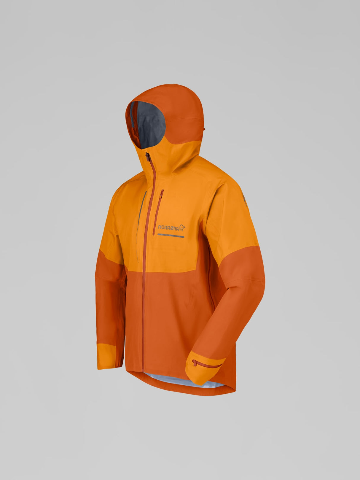 Norrøna Senja GORE-TEX Jacket (Men's) - Exuberance - Orange
