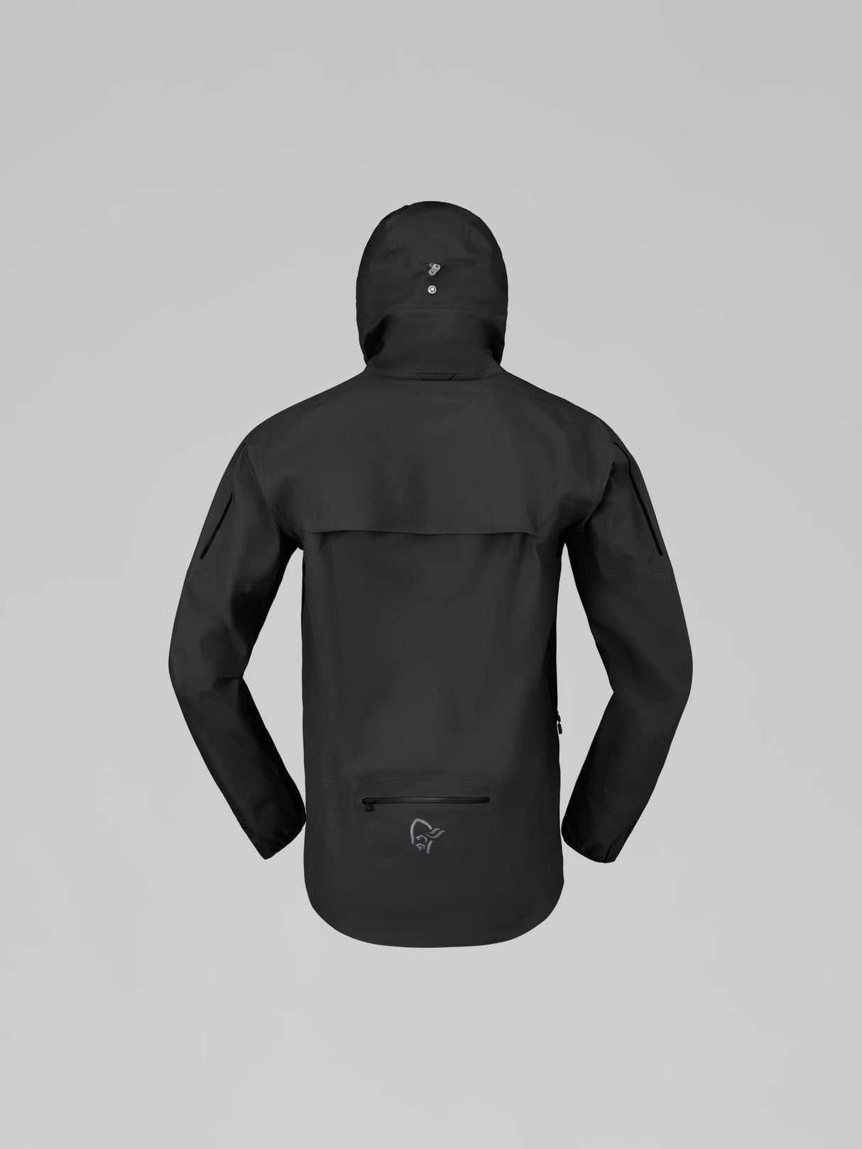 Norrøna Senja GORE-TEX Jacket (Men's) - Rain Jacket - Waterproof Jacket - Caviar - Black