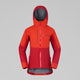 Norrøna Senja GORE-TEX Jacket (Women's) - Rain Jacket - Waterproof Jacket - Arednalin - Red - Orange