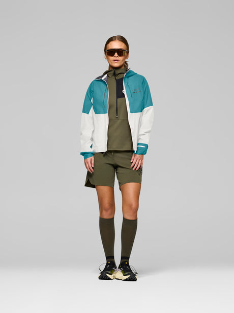 Norrøna Senja GORE-TEX Jacket (Women's) - Brittany Blue/Snow White