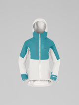 Norrøna Senja GORE-TEX Jacket (Women's) - Brittany Blue/Snow White