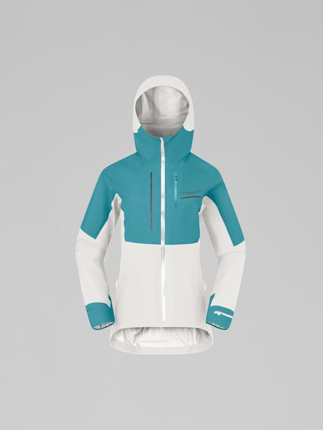 Norrøna Senja GORE-TEX Jacket (Women's) - Brittany Blue/Snow White
