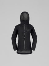 Norrøna Senja GORE-TEX Jacket (Women's) - Rain Jacket - Waterproof Jacket - Caviar - Black