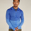 Icebreaker Merino Blend 200 Realfleece Descender LS Hoodie (Men's) - Brilliant/Baja - Find Your Feet Australia Hobart Launceston Tasmania