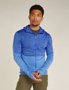 Icebreaker Merino Blend 200 Realfleece™ Descender Long Sleeve Zip Hoodie (Men's) Icebreaker