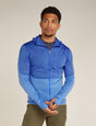Icebreaker Merino Blend 200 Realfleece™ Descender Long Sleeve Zip Hoodie (Men's) Icebreaker