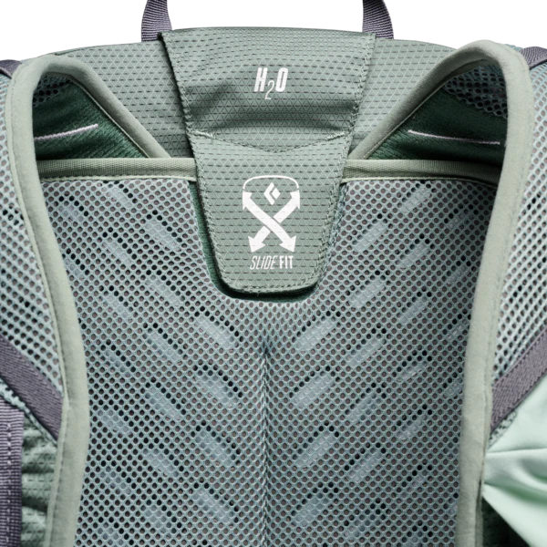 Black Diamond Trail Vista 20 Backpack - Black/Carbon - Laurel Green - Find Your Feet Australia Hobart Launceston Tasmania