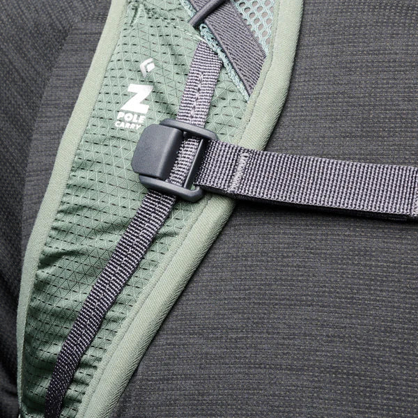 Black Diamond Trail Vista 20 Backpack - Black/Carbon - Laurel Green - Find Your Feet Australia Hobart Launceston Tasmania