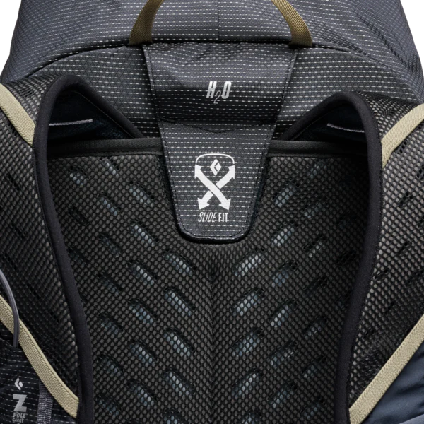 Black Diamond Trail Vista 28 Backpack - Black/Carbon - Laurel Green - Find Your Feet Australia Hobart Launceston Tasmania