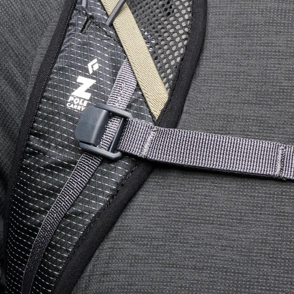 Black Diamond Trail Vista 28 Backpack - Black/Carbon - Laurel Green - Find Your Feet Australia Hobart Launceston Tasmania