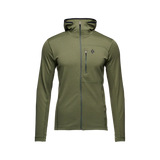 Black Diamond Coefficient Fleece Hoody (Men's) - Tundra - Green