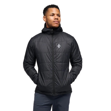 Black Diamond Solution Hoody (Men's) - Black - Find Your Feet Australia Hobart Launceston Tasmania