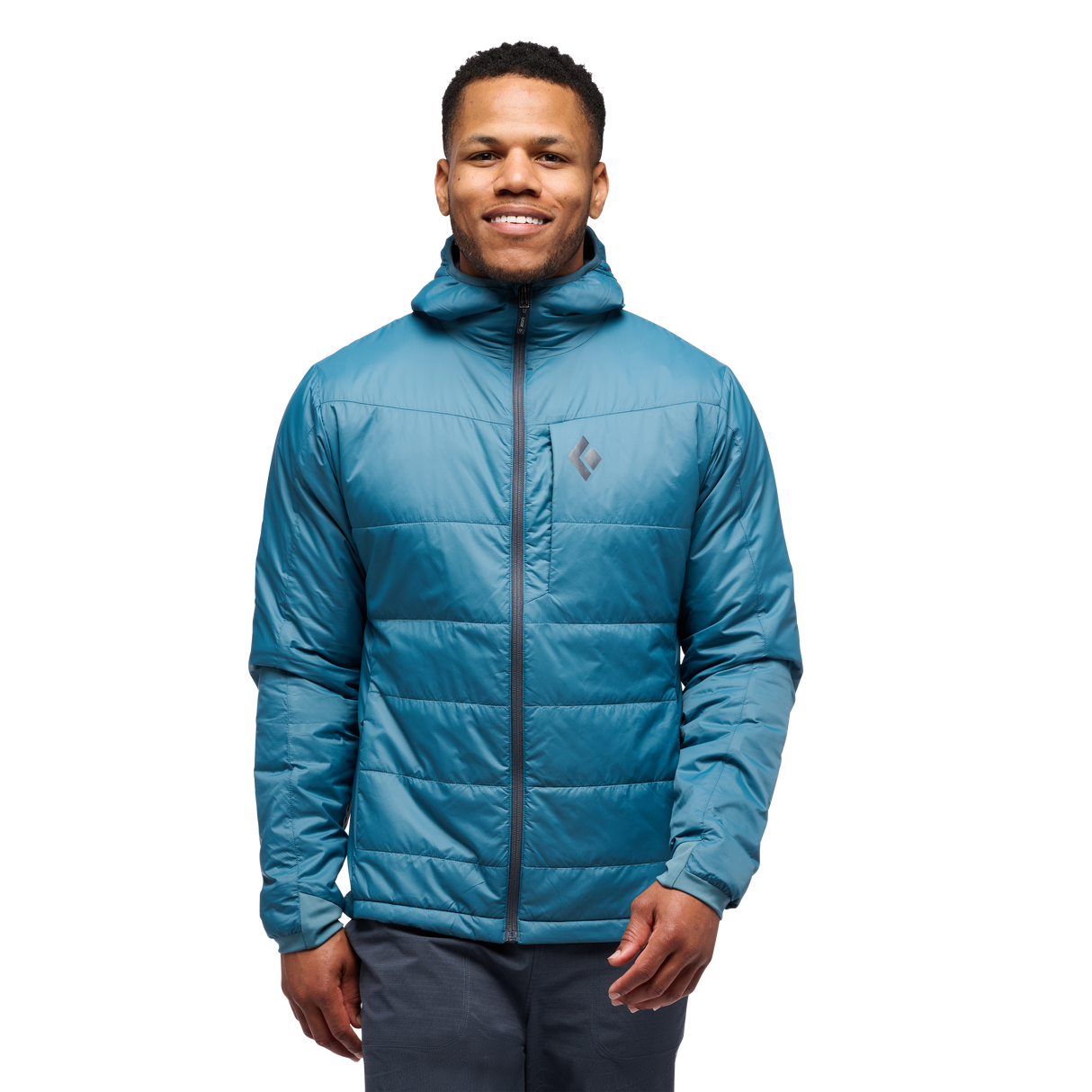 Black Diamond Solution Hoody (Men's) - Creek Blue