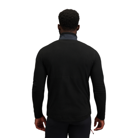 Black Diamond Rift Half-Zip Fleece Jacket (Men's) - Black