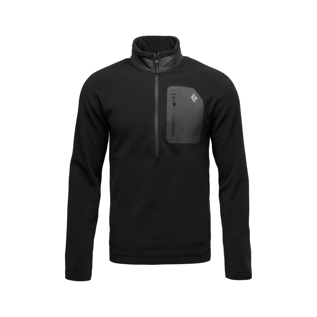 Black Diamond Rift Half-Zip Fleece Jacket (Men's) - Black