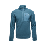 Black Diamond Rift Half-Zip Fleece Jacket (Men's) - Midnight Blue
