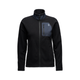 Black Diamond Rift Full-Zip Fleece Jacket (Women's) - Black
