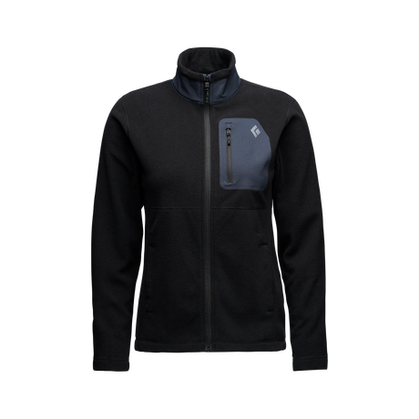 Black Diamond Rift Full-Zip Fleece Jacket (Women's) - Black