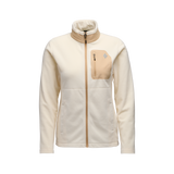 Black Diamond Rift Full-Zip Fleece Jacket (Women's) - Chalk/Khaki