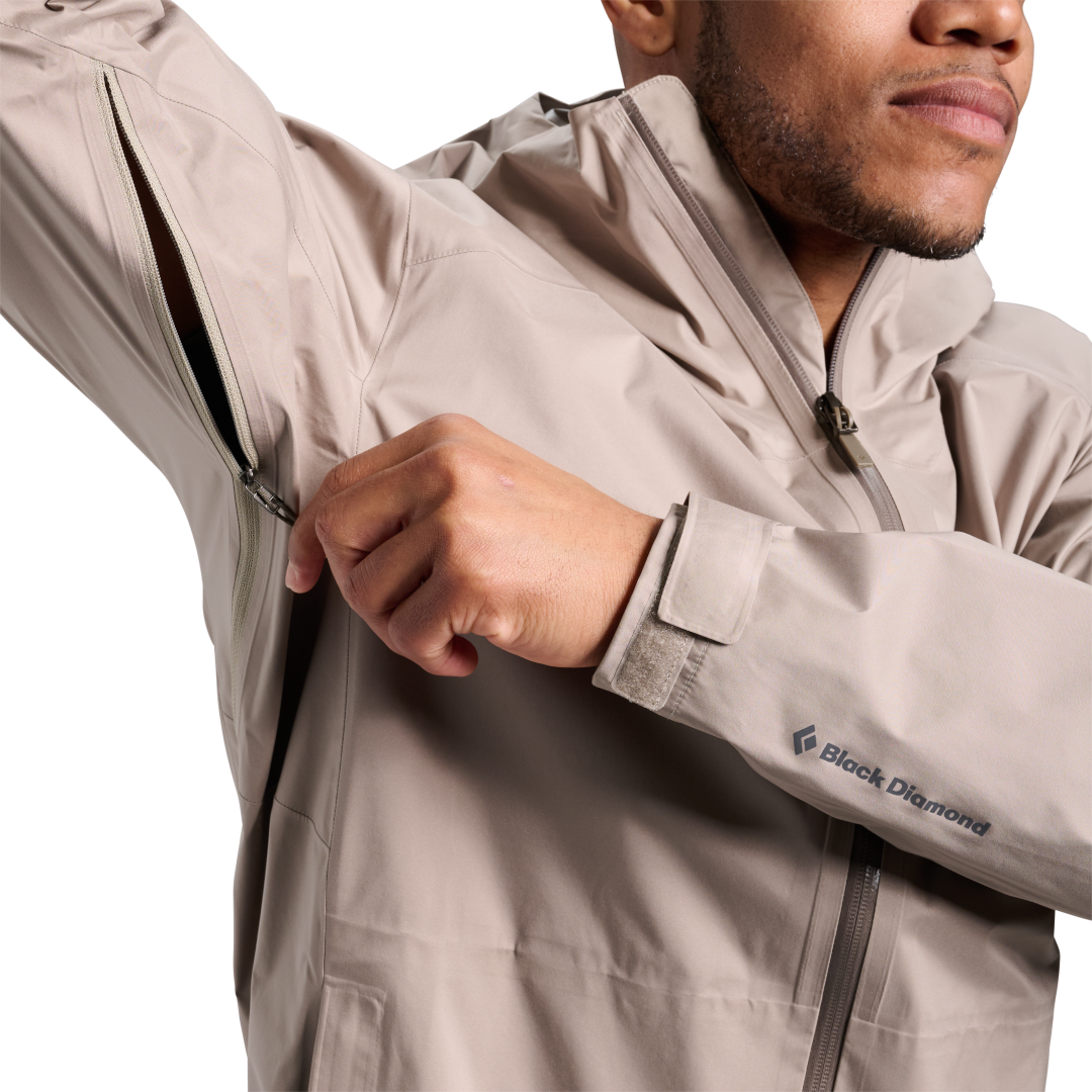 Black Diamond Fineline Stretch Shell (Men's) - Moonstone