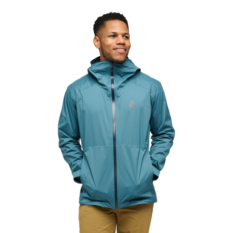 Black Diamond Fineline Stretch Shell (Men's) - Creek Blue