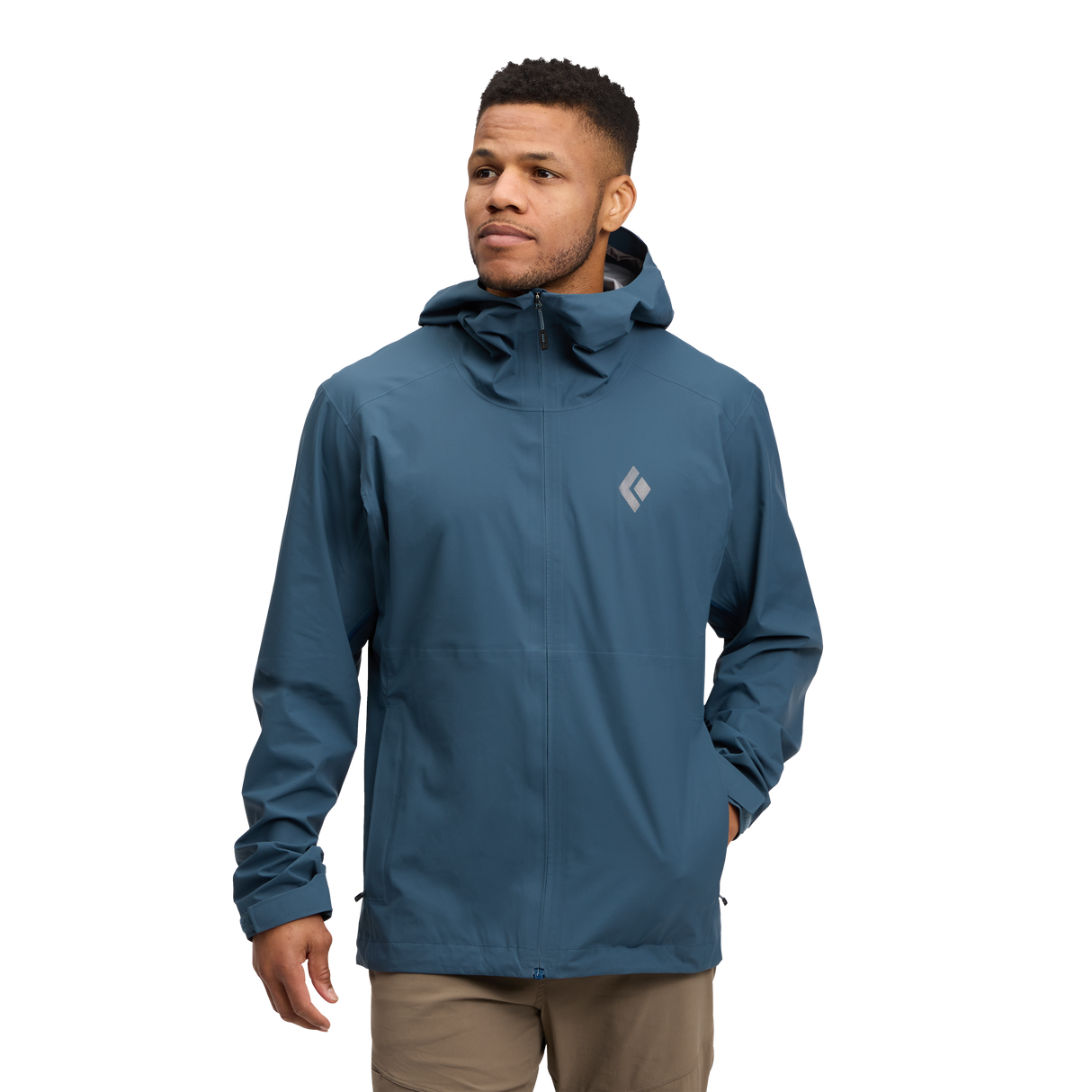 Black Diamond Strataline Stretch Shell (Men's) - Midnight Blue