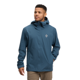 Black Diamond Strataline Stretch Shell (Men's) - Midnight Blue