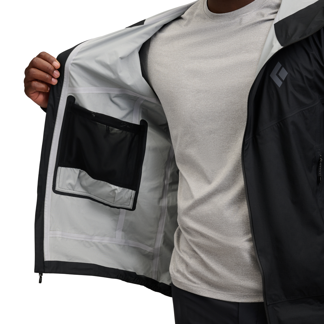 Black Diamond Deploy 3L Shell (Men's) - Black