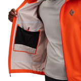 Black Diamond Deploy 3L Shell (Men's) - Octane