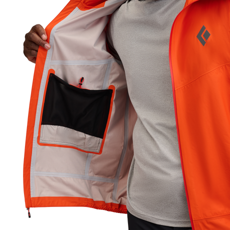 Black Diamond Deploy 3L Shell (Men's) - Octane