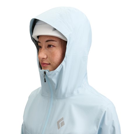 Black Diamond Deploy 3L Shell (Women's) - Fog Blue