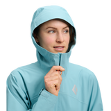 Black Diamond Strataline Stretch Shell (Women's) - Glacier