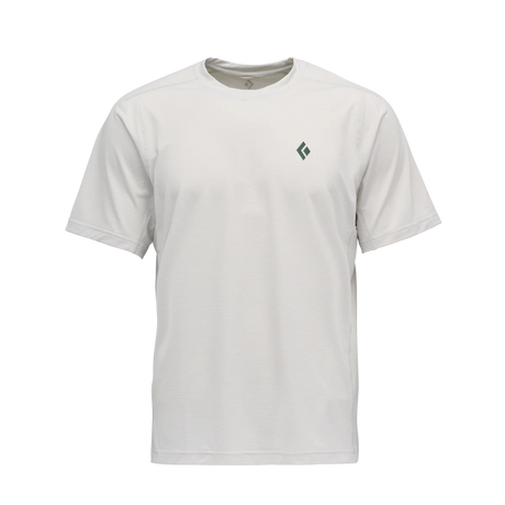 Black Diamond Distance Short Sleeve Tech Tee (Men's) - Alloy - Find Your Feet Australia Hobart Launceston Tasmania