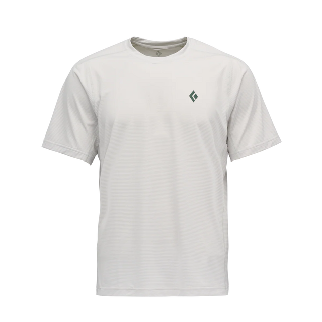 Black Diamond Distance Short Sleeve Tech Tee (Men's) - Alloy - Find Your Feet Australia Hobart Launceston Tasmania