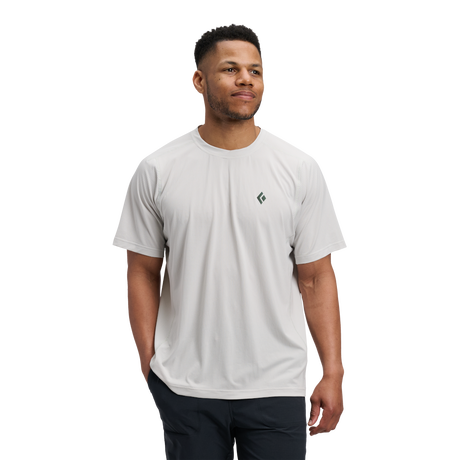 Black Diamond Distance Short Sleeve Tech Tee (Men's) - Alloy