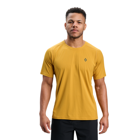 Black Diamond Distance Short Sleeve Tech Tee (Men's) - Amber