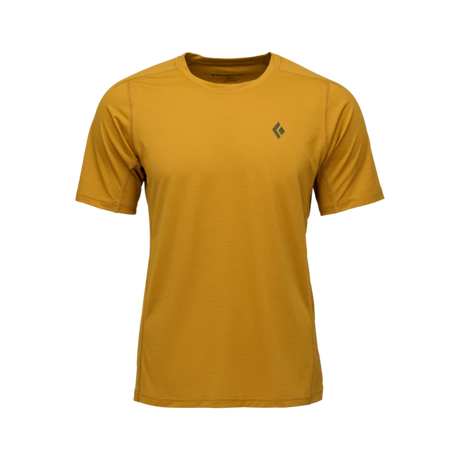 Black Diamond Distance Short Sleeve Tech Tee (Men's) - Amber - Find Your Feet Australia Hobart Launceston Tasmania