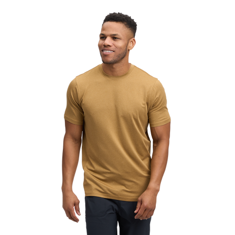 Black Diamond Circuit Short Sleeve Tee (Men's) - Flax