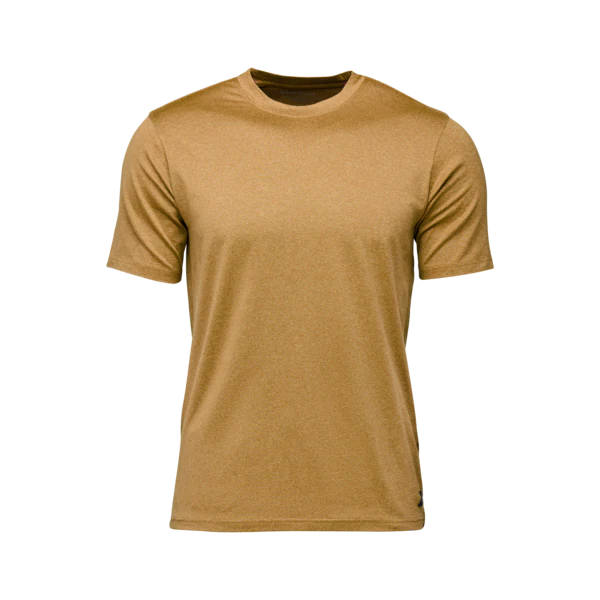 Black Diamond Circuit Short Sleeve Tee (Men's) - Flax - Find Your Feet Australia Hobart Launceston Tasmania
