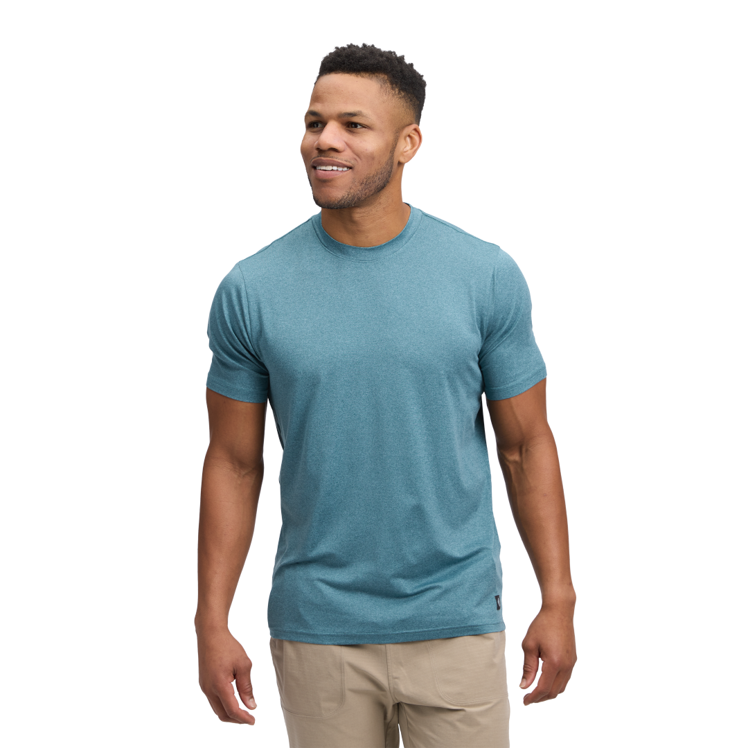 Black Diamond Circuit Short Sleeve Tee (Men's) - Creek Blue