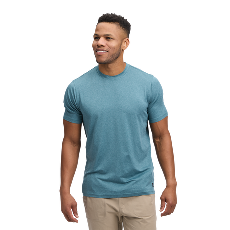 Black Diamond Circuit Short Sleeve Tee (Men's) - Creek Blue