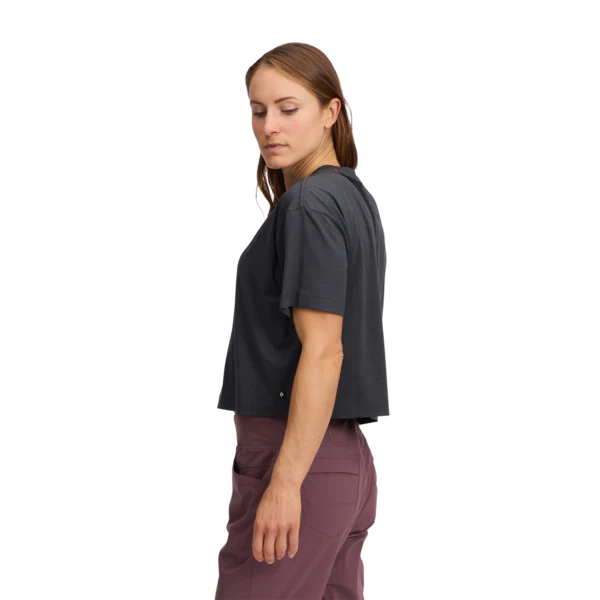 Black Diamond Circuit Short Sleeve Tee (Women's) - Black - Find Your Feet Australia Hobart Launceston Tasmania